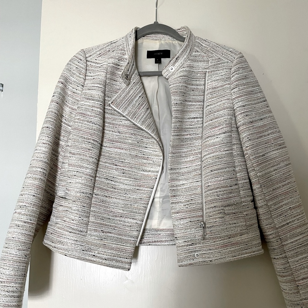 J Crew Cream Blazer - Size 6